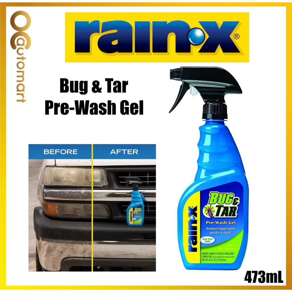RainX Bug & Tar Prewash Gel 473mL Shopee Singapore