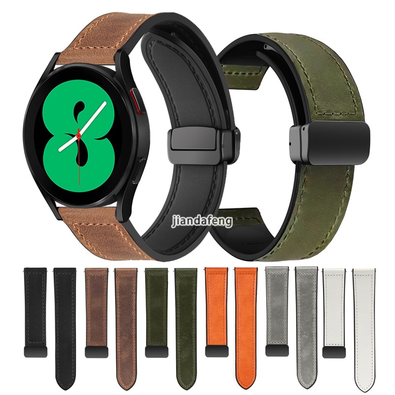 Galaxy watch bands on sale leather