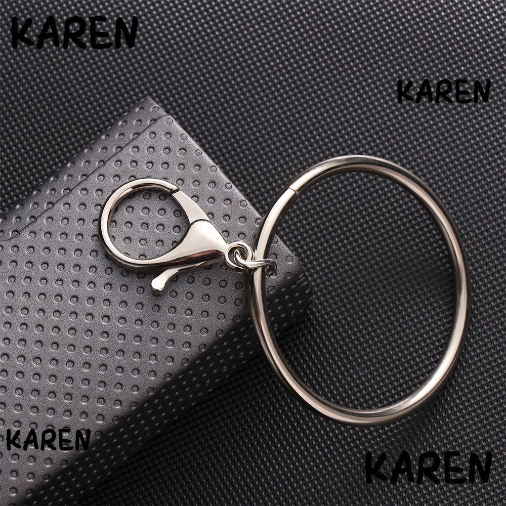 Titanium Quick Release Keychain Clip With Titanium Key Carabiner Heavy Duty  Outdoor Keyring For Men And Women Grey From Allvin, $7.14