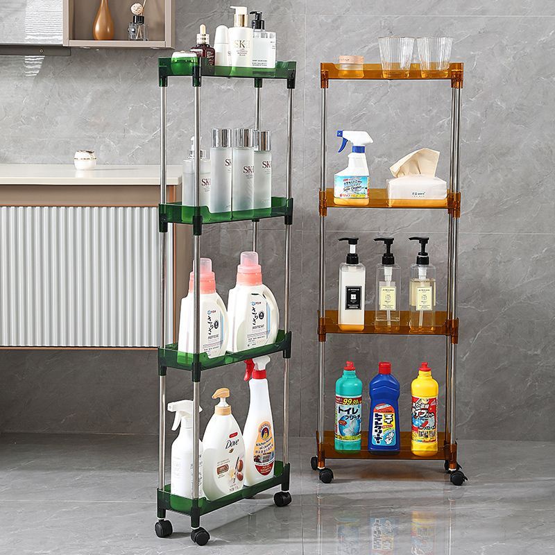 9/12cm Bathroom Gap Storage Rack Bathroom Gap Movable Floor Storage ...