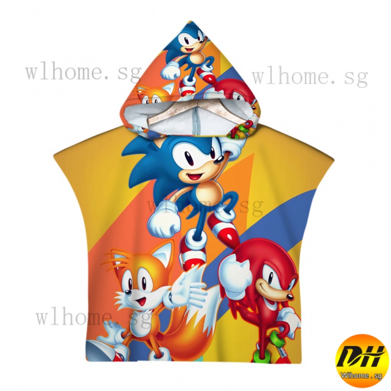 Sonic discount hooded towel