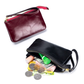 2023 Fashion Female Coin Purse for Women Genuine Leather Keys