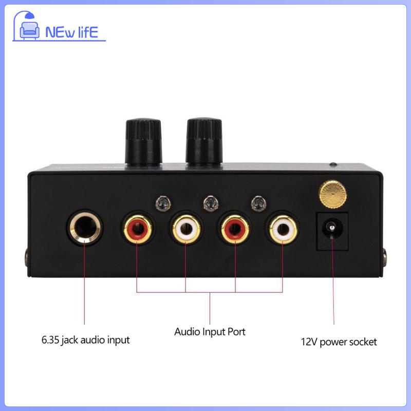 Phono Preamp for Turntable ,Turntable Amplifier, DC 12V