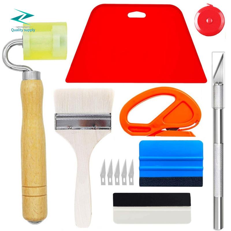 13Pcs Complete Wallpaper Tools Kit Wallpaper Smoother Tools for