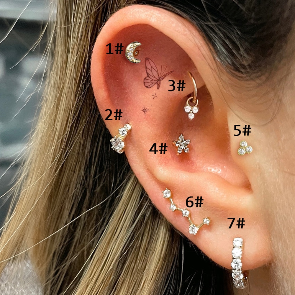 Nice hot sale cartilage earrings