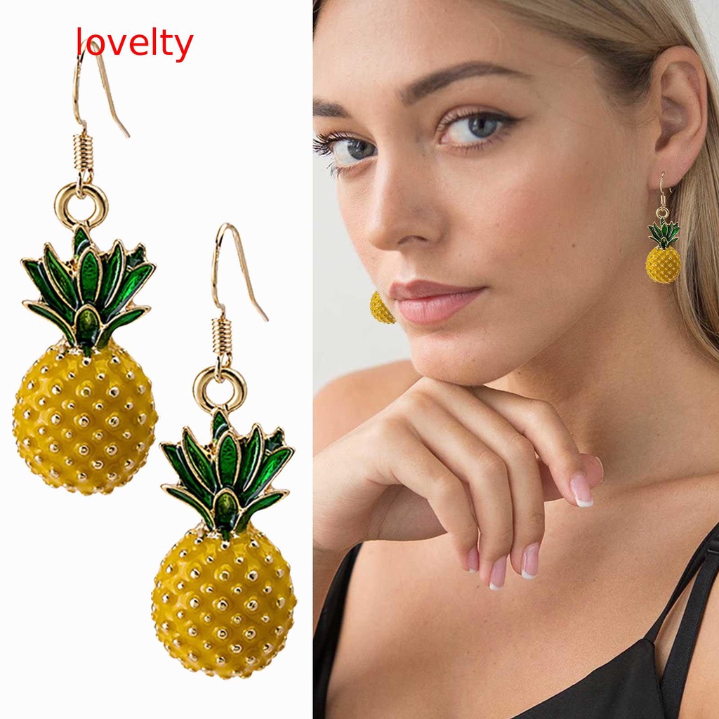 Gold clearance pineapple earrings