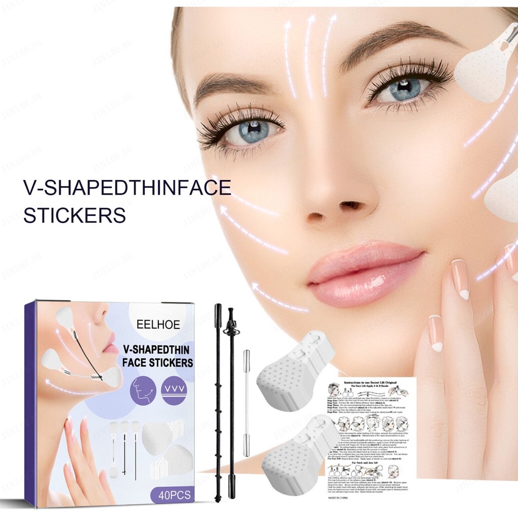 V-shaped Face Lifting Patch Firming Chin Muscles Eliminate Face ...