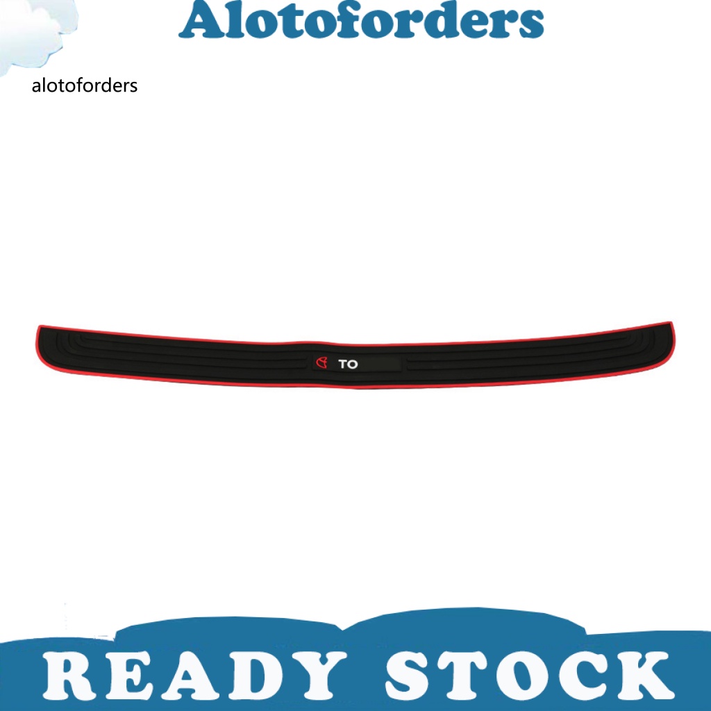 alotoforders YT-050511 Universal Car Rear Bumper Protector Anti-scratch Rubber Strip for Auto