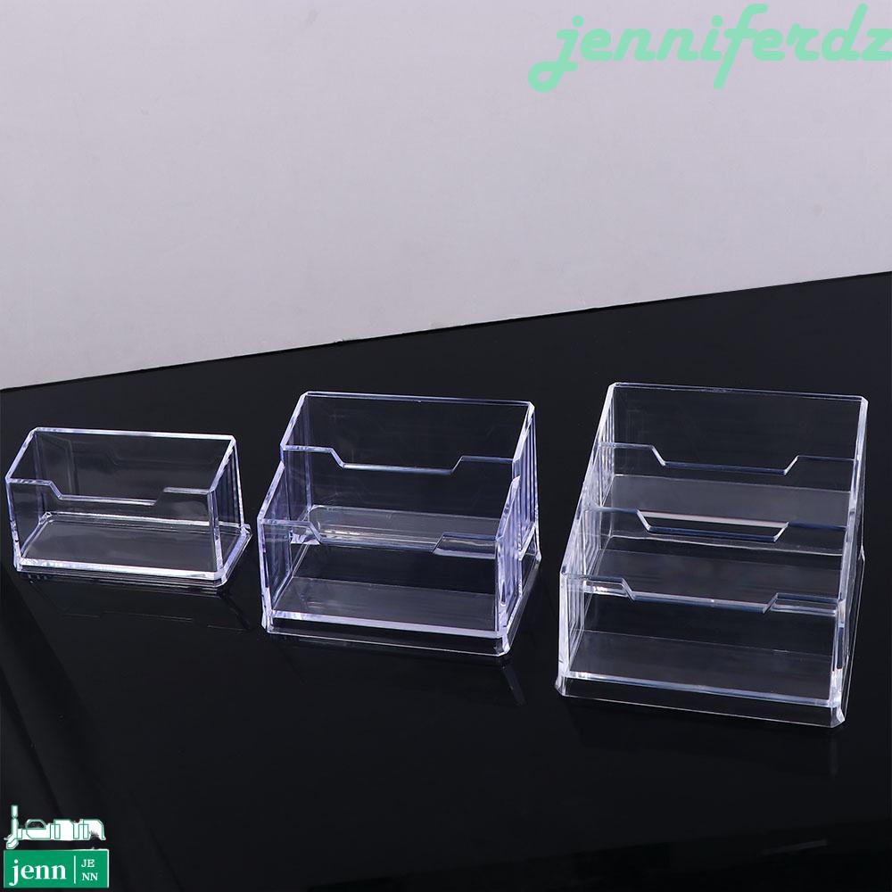 JENNIFERDZ Simple Card Display Shelf Transparent Business Card ...