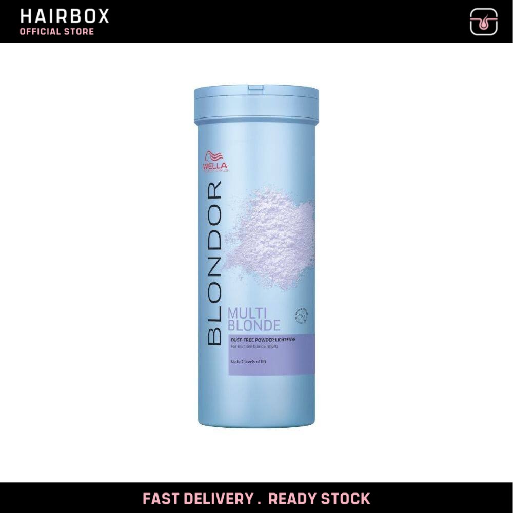 WELLA Blondor Lightening Powder Hair Bleach 400g Shopee Singapore