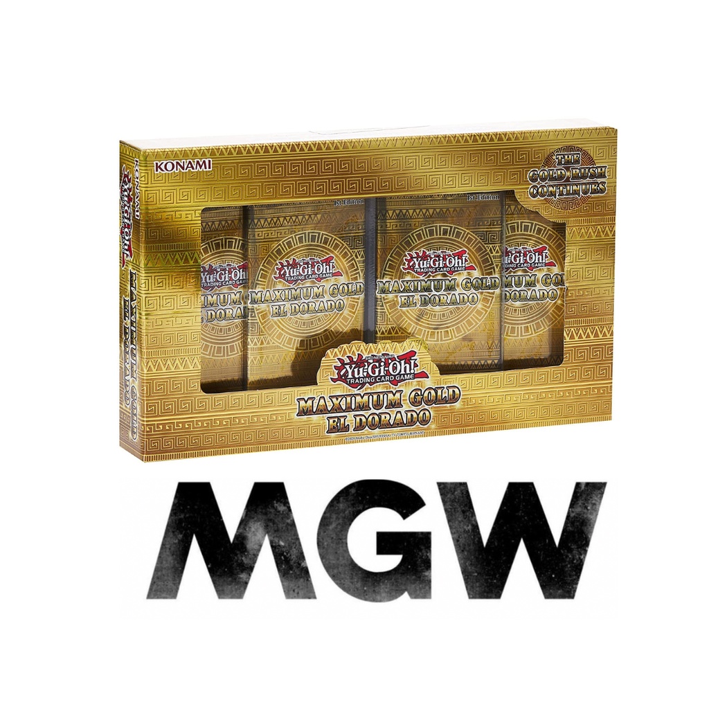 Yu Gi Oh Maximum Gold El Dorado Box English Unlimited Booster Lot of 1 Box Shopee Singapore