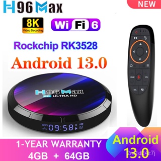 H96max 2GB+16GB Android 13.0 Rk3528 WiFi 6 Ultra HD TV Set-Top Box with EU  Plug - China Set Top Box, Set-Top Box