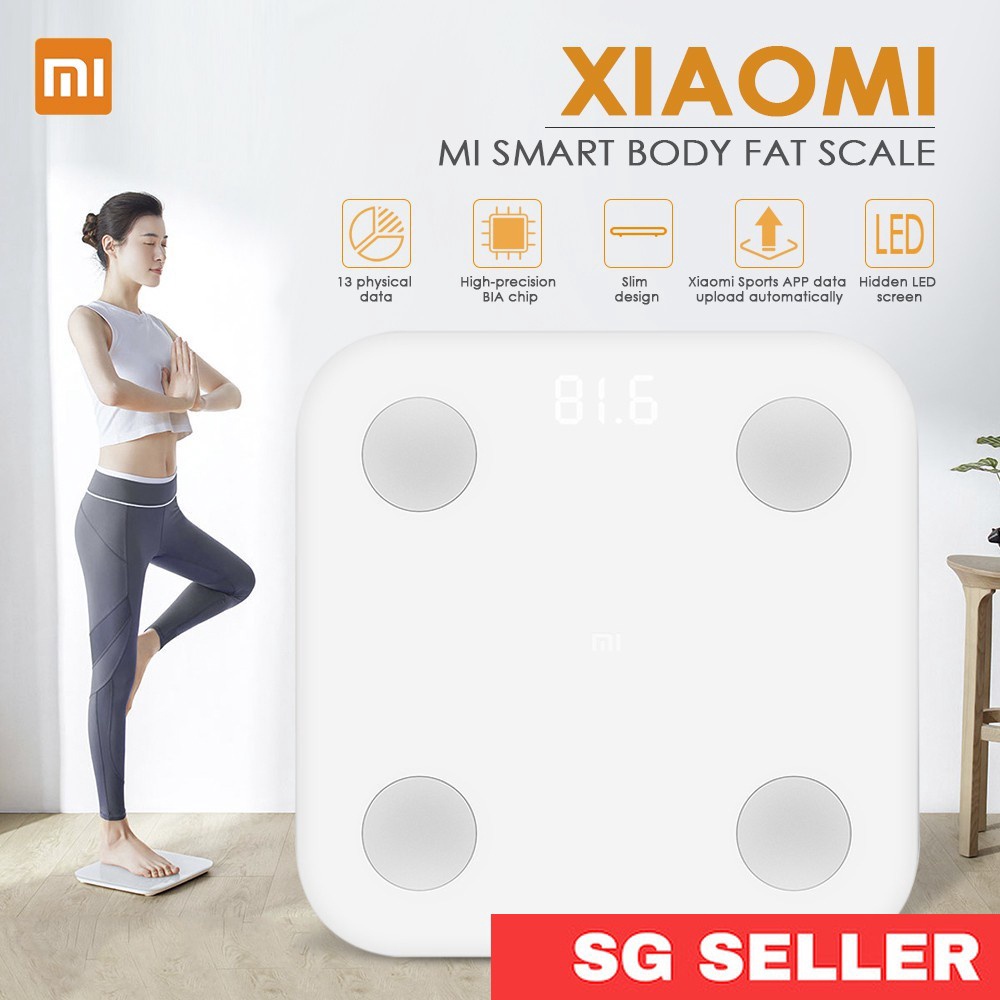 2023 New Original Xiaomi Eight Electrodes Body Fat Scale Dual Band