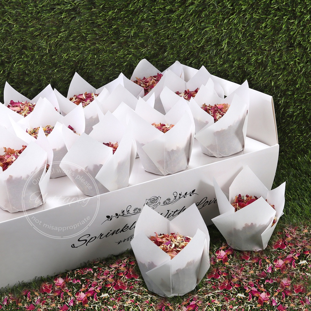 Wedding Confetti Cone Holder Support for Wedding Decor Confetti Cones Stand Box Tray Shopee