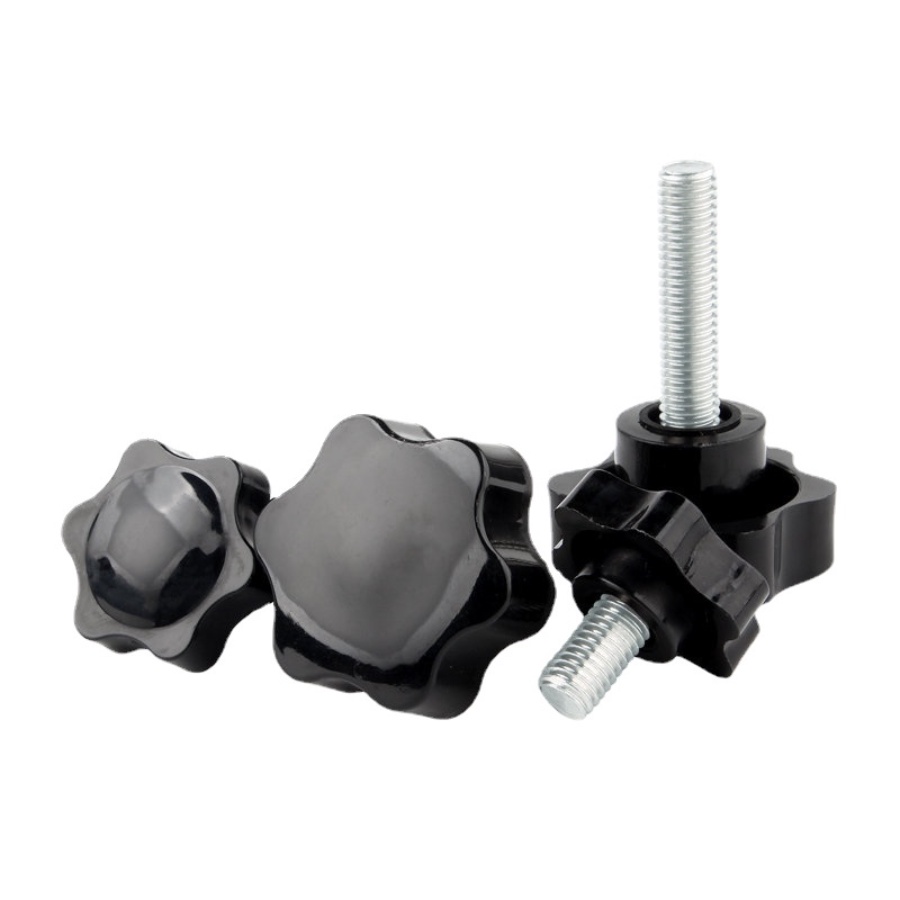 [Quick Shipment] Star Plastic Handle Screw Hand Bolt Mechanical