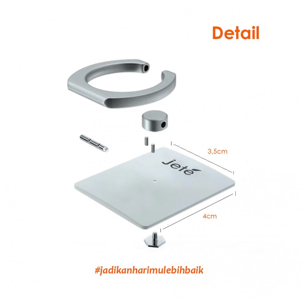 JETE Ring Handphone - Standing Handphone - Gambar 4