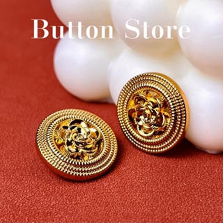 FCXDG 10pcs Fashion Metal Buttons for Dress Knitting Coats Handmade Sewing  Accessories Women's Clothing Decorative Pearl Button
