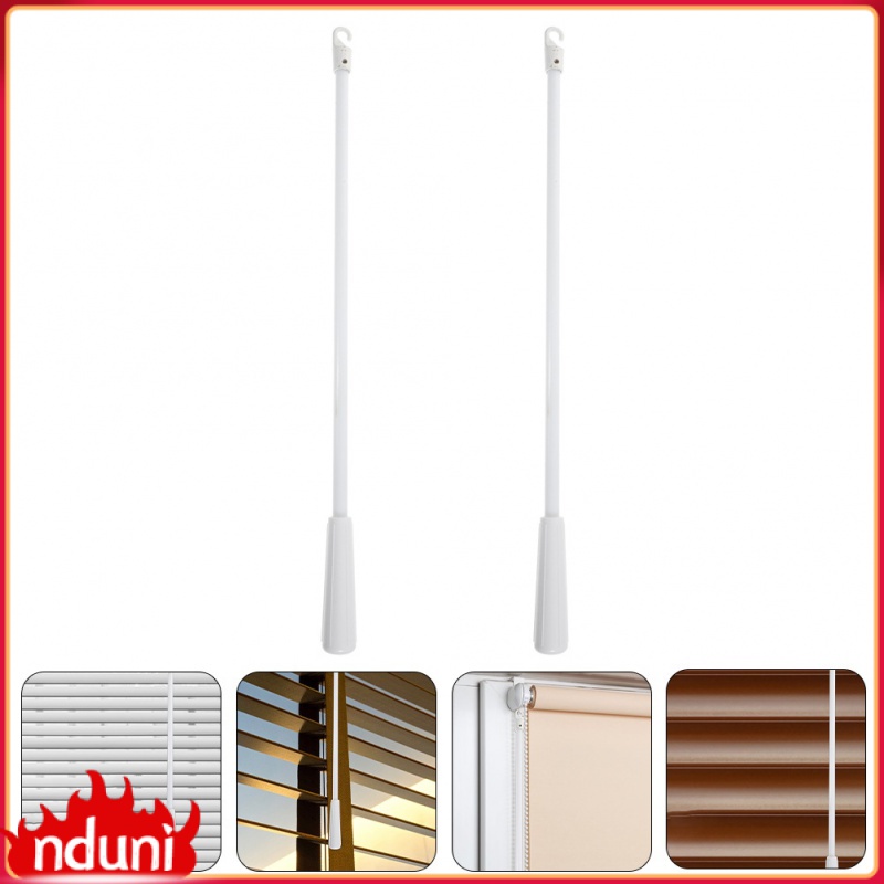 2pcs Fiberglass Blind Sticks Vertical Louver Curtain Pull Rods Curtain ...