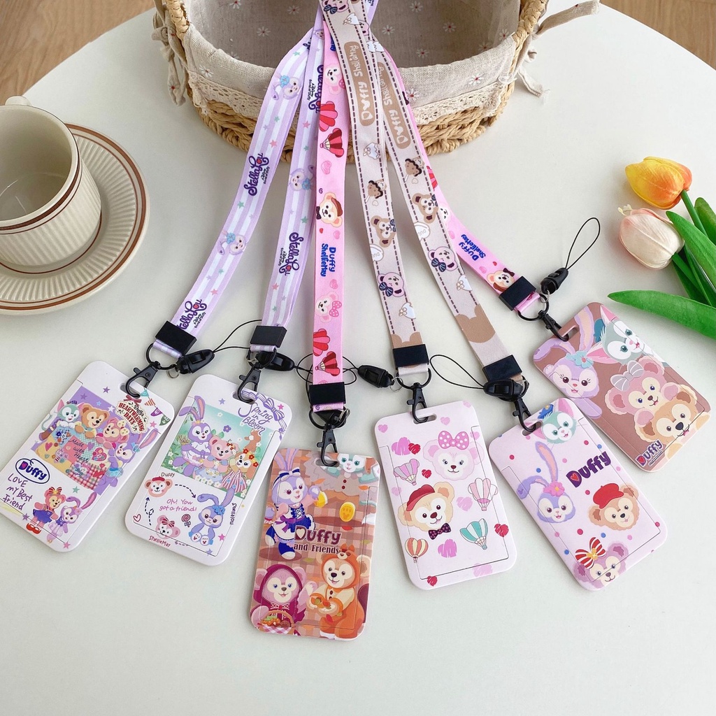 Disney Card Holder with Rope Slide Cover ID Card Bank Card Photocard ...