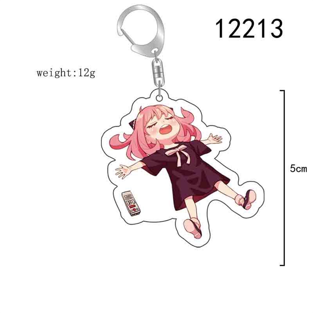 Japan Anime Spy X Family Keychain Cute Forger Anya Yor Loid Bond