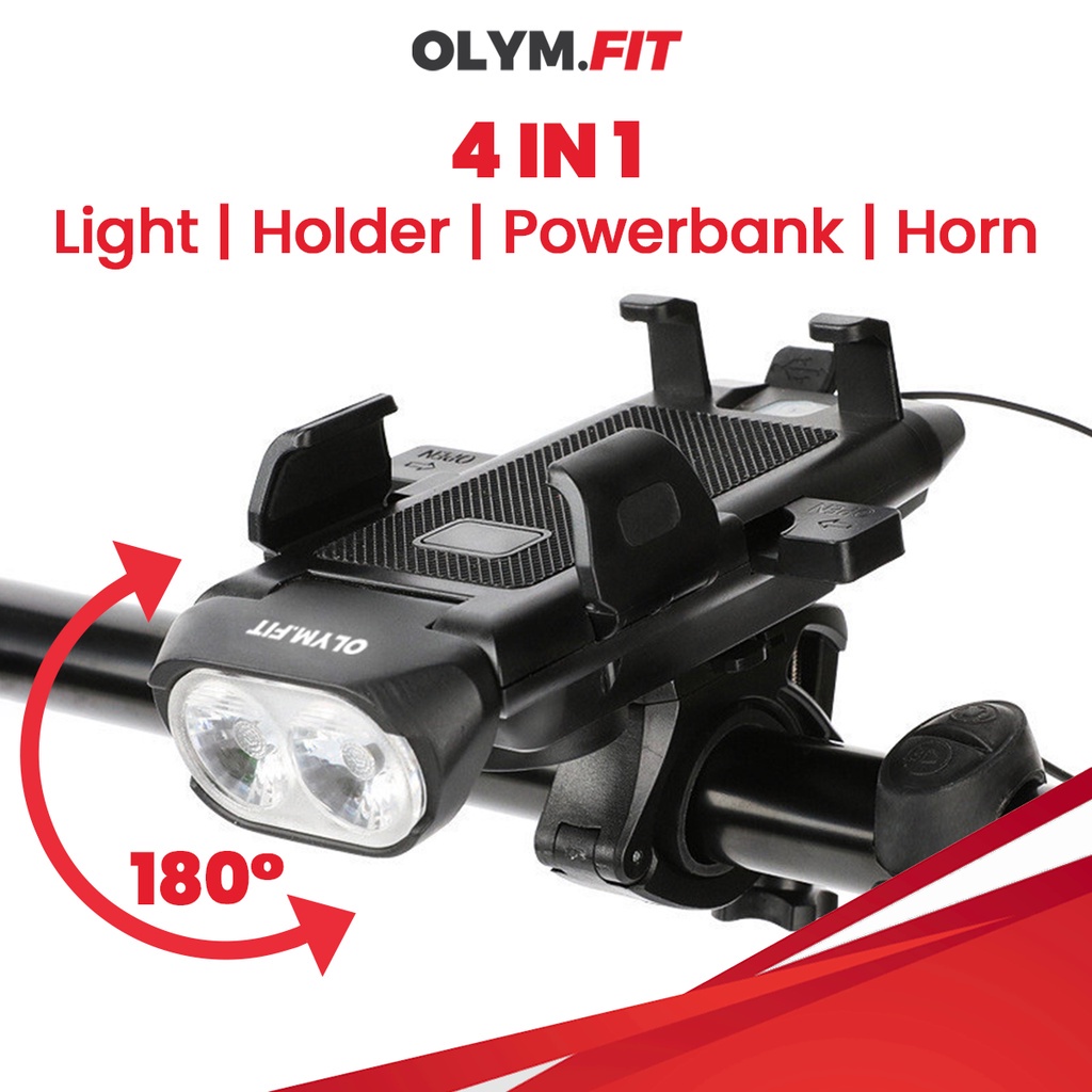 🔥SG STOCK 🔥 IN Bicycle Bike Phone Stand Holder Mount LED
