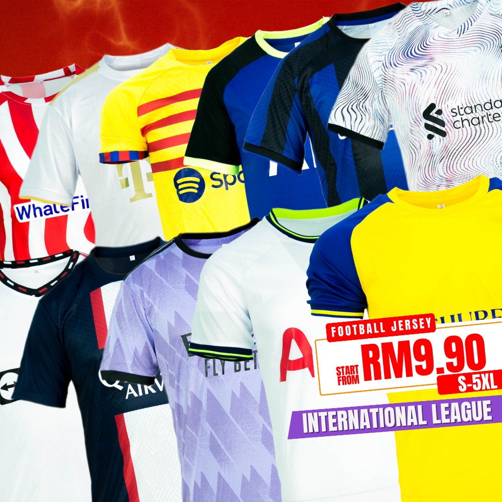 CY 2223B New jerseys 2023 2024 Jersey Shirt Baju Bola Baju