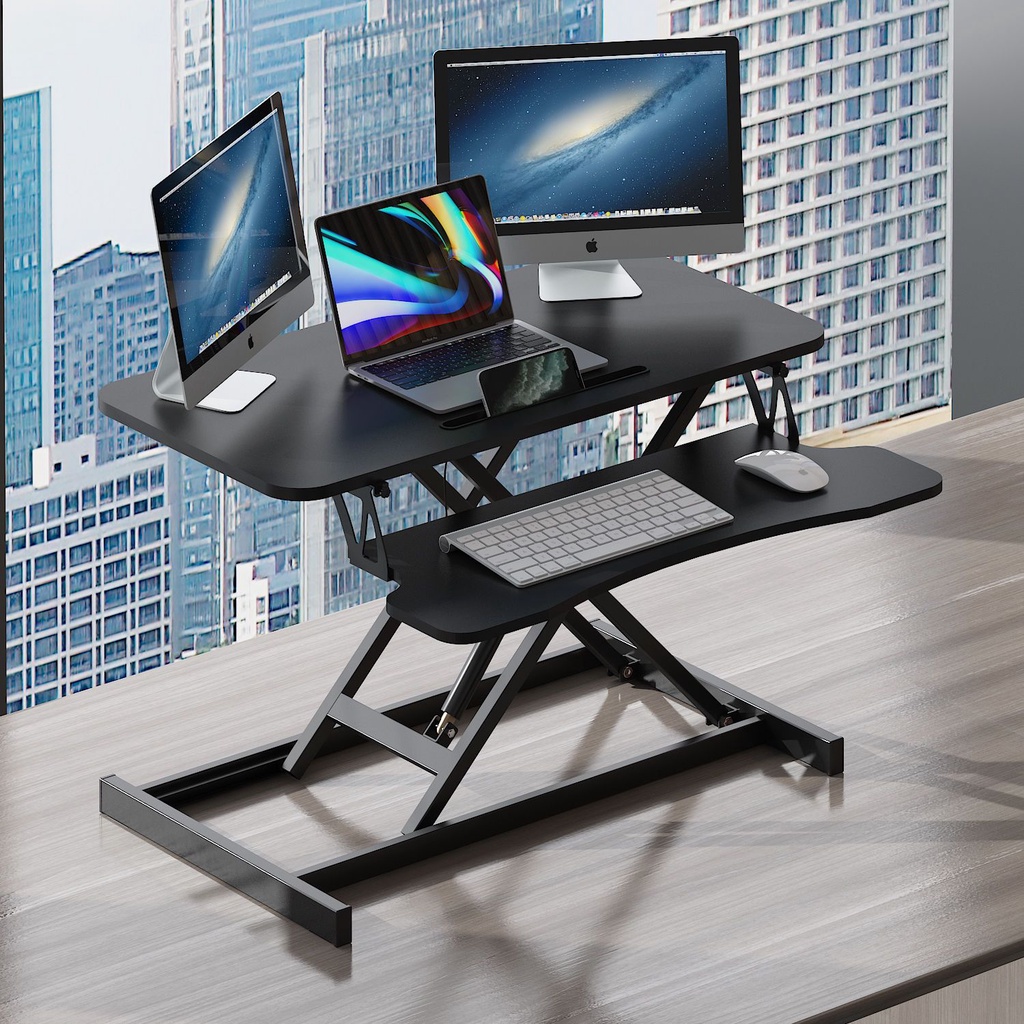 Lifting Computer Desk/Adjustable Heightening Rack/Desk Desk/Pneumatic