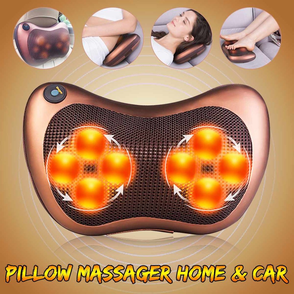 SG Home Mall Neck Shoulder Massager Pillow Shiatsu Massage Leg Arm Foot