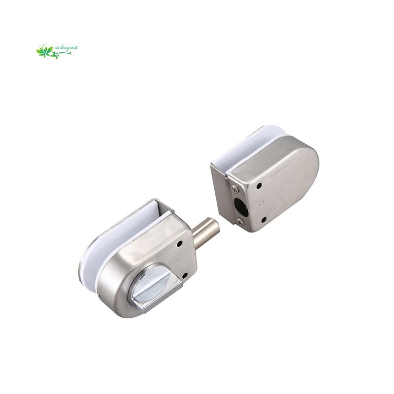 Stainless Steel,Glass Door Latches Lock/Bolt,138A ,Without Drilling,For