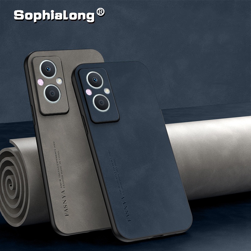 Custodia Portafoglio In Pelle PU Per OPPO Reno7 Lite / Reno8 Lite (Reno 8 Lite) - Con Slot Carte E Contanti, Chiusura Magnetica E Funzione Cavalletto - Marrone - 4
