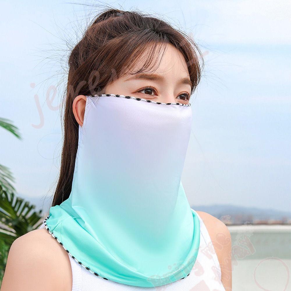 JEREMY1 Summer Sunscreen Mask Face Cover Fishing Hiking AntiUV