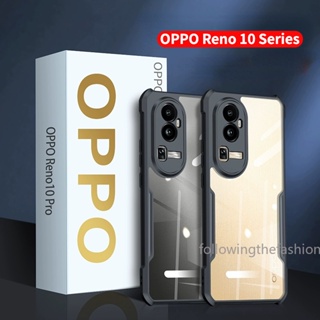 For OPPO Reno 10 Pro 5G Clear Case Reno 10 Pro Cover Funda Hard