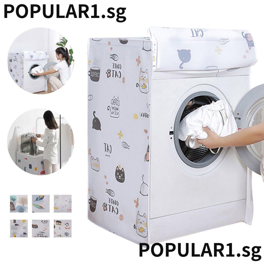 POPULAR Cartoon WashingCover PEVA Protective Jacket Washer Dryer Case
