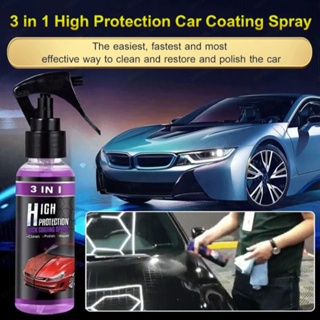 New 3 in 1 High Protection Quick Car Coat Ceramic Coating Spray