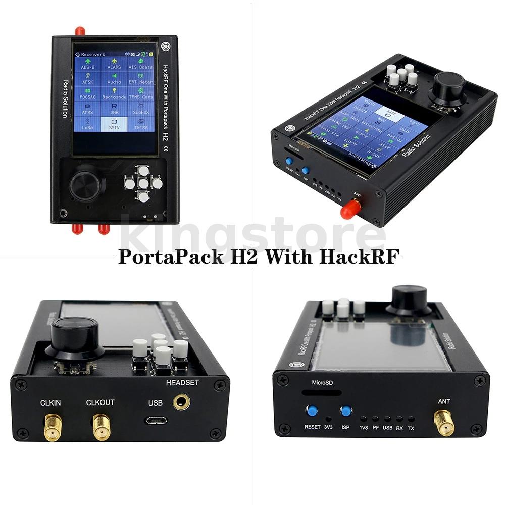 New PortaPack H2 And HackRF One SDR Software Defined Radio 1MHz-6GHz  Assembled Shopee Singapore