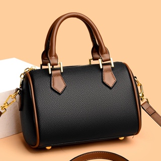 Hong Kong Light Luxury Women Bag Niche Brand Messenger Bag Bag Women 2023  New Simple and Versatile Genuine Leather Shoulder U - AliExpress