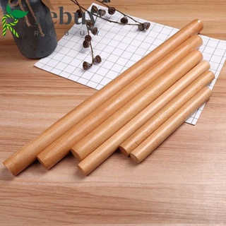 2PCS Wooden Small Kids Rolling Pin Clay Rolling Pin Children Rolling Pin