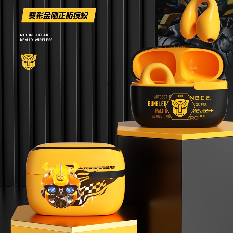 Transformers True Wireless Bluetooth 5.3 Bone Conduction Earphones