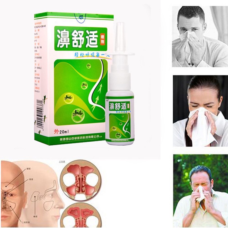 Nasal Spray Rhinitis Nose Spray Sinusitis Nasal Congestion Nose Itch Relief Shopee Singapore