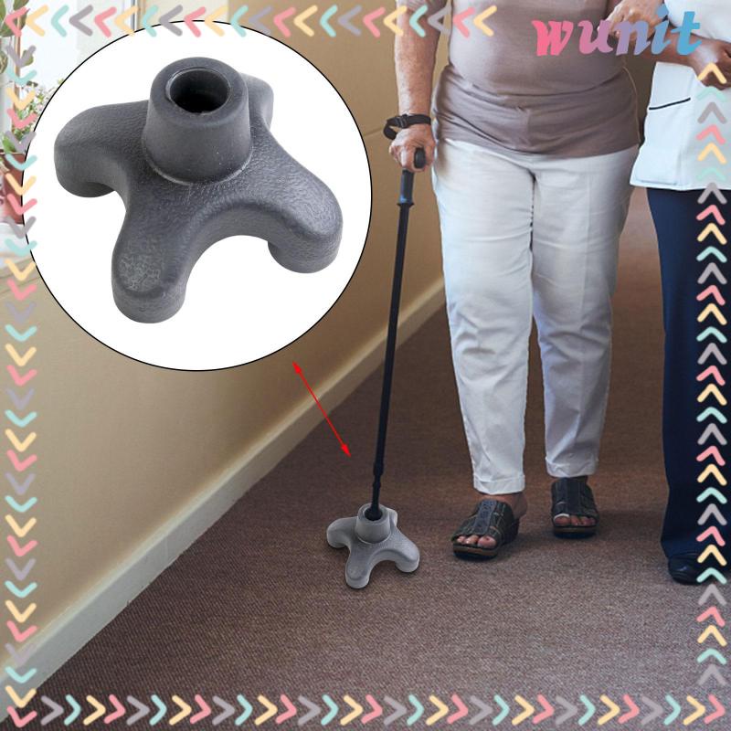 [Wunit] Cane Rubber Tips, Cane Foot Pads Universal 4 Leg Quad Support