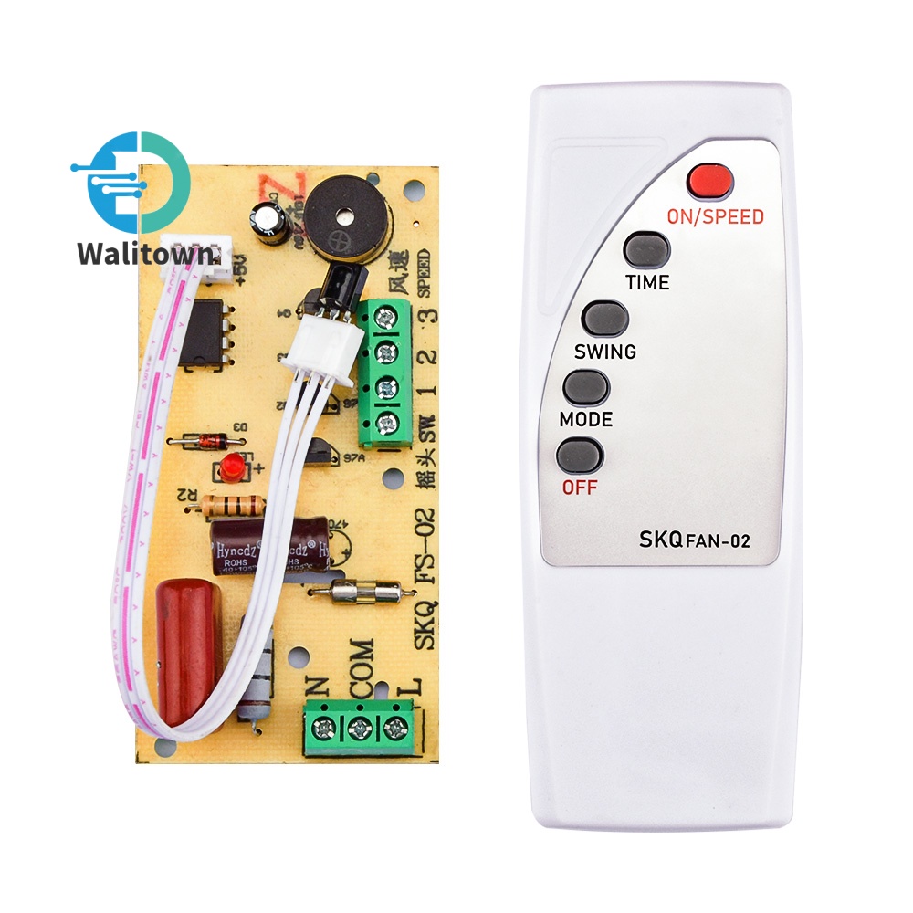 Fan Remote Control Modified Board Circuit Board Control Motherboard ...