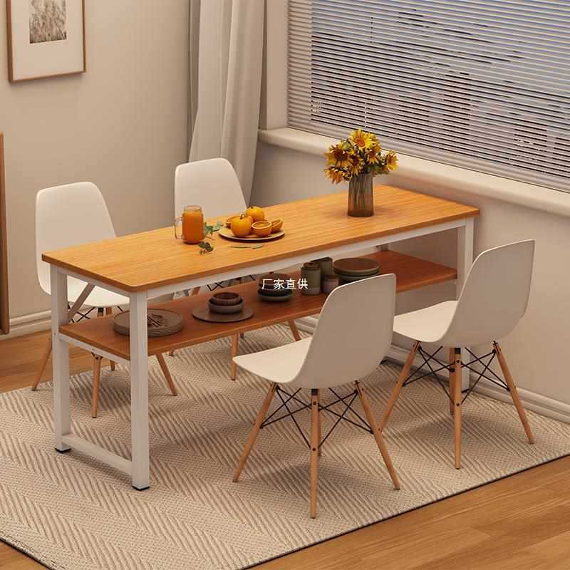 Dining Table Rental Room Fast Food Restaurant Narrow Table Milk Tea