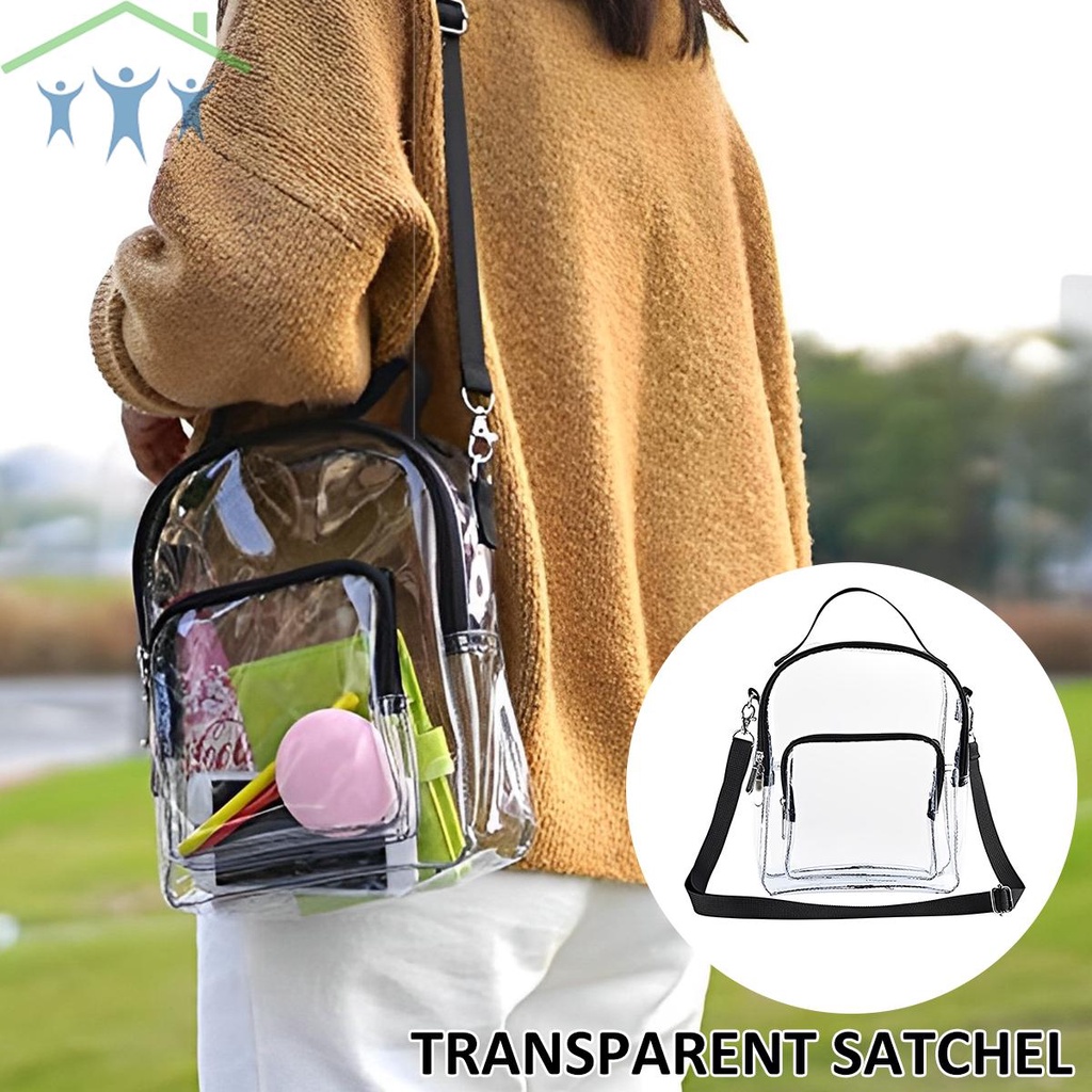 Transparent satchel store