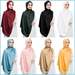 CLARA MATTE SATIN - LONG SHAWL Truly Muslimah