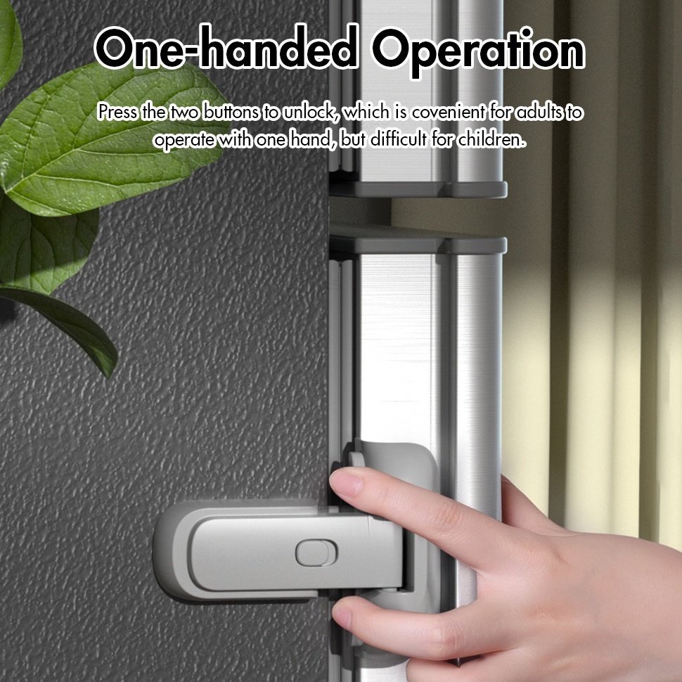 Child Safety Fridge Lock SingleDoor Refrigerator Door Stopper Baby