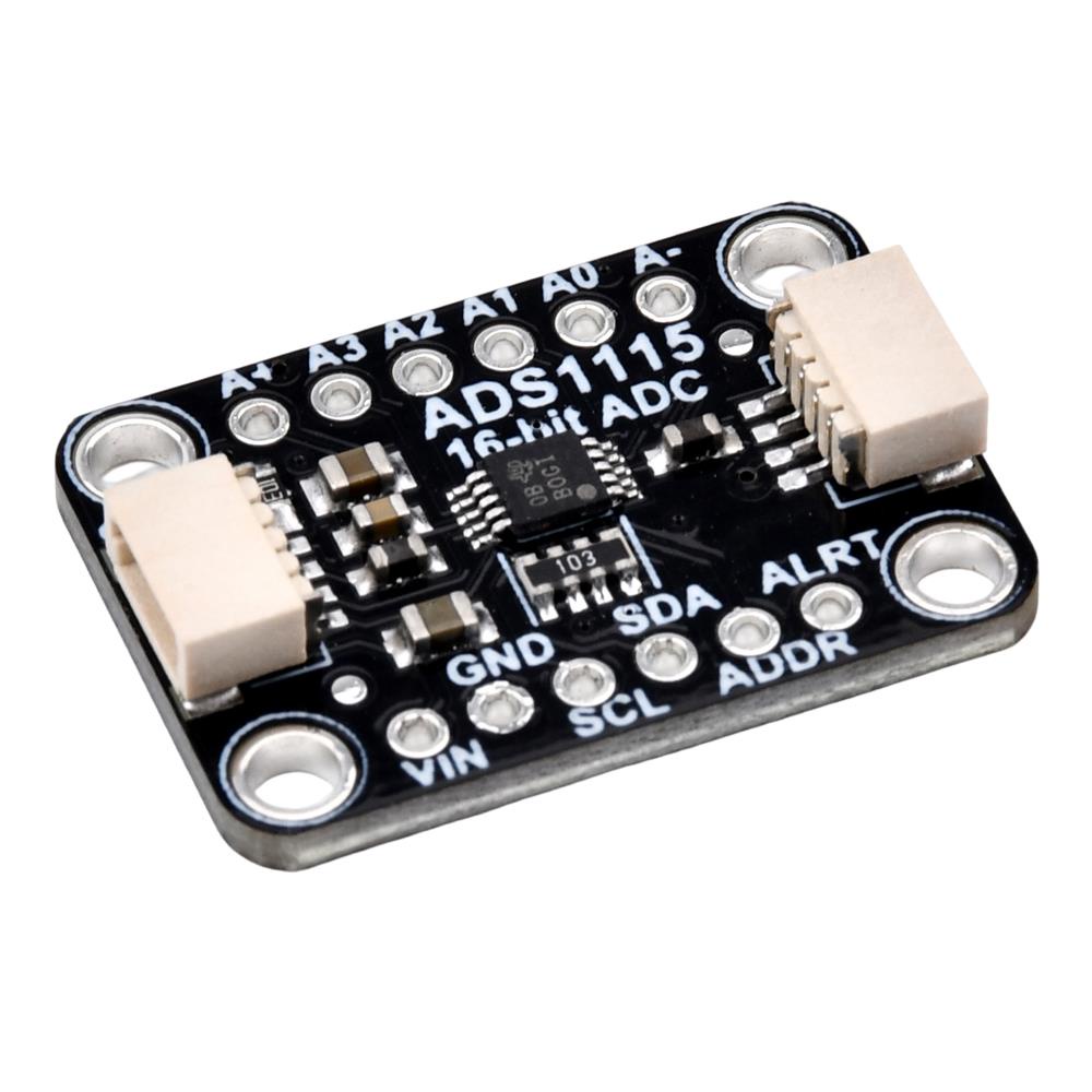 ADS1115 DC2-5.5V 16 Bit 4 Channel I2C IIC Analog-to-Digital ADC PGA Converter With Programmable Gain Amplifier High Precision Adc Converter Development Board I.1004020858