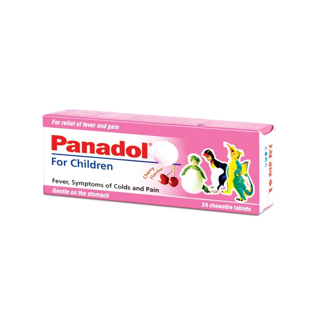 Panadol Child [Paracetamol] 120mg Chewable Tablets 24s Shopee Singapore