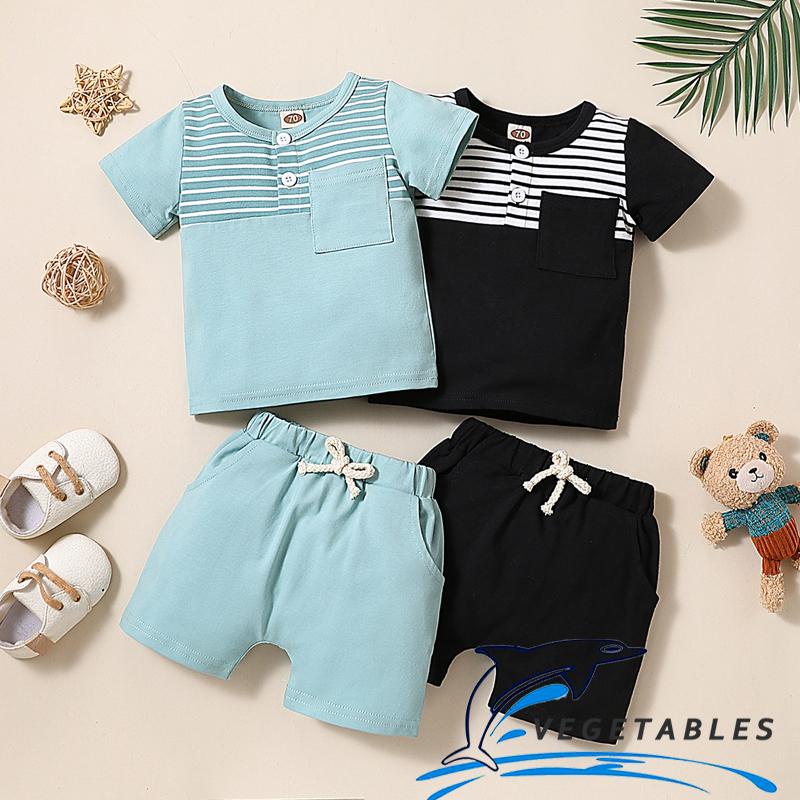 Newborn boy summer on sale clothes