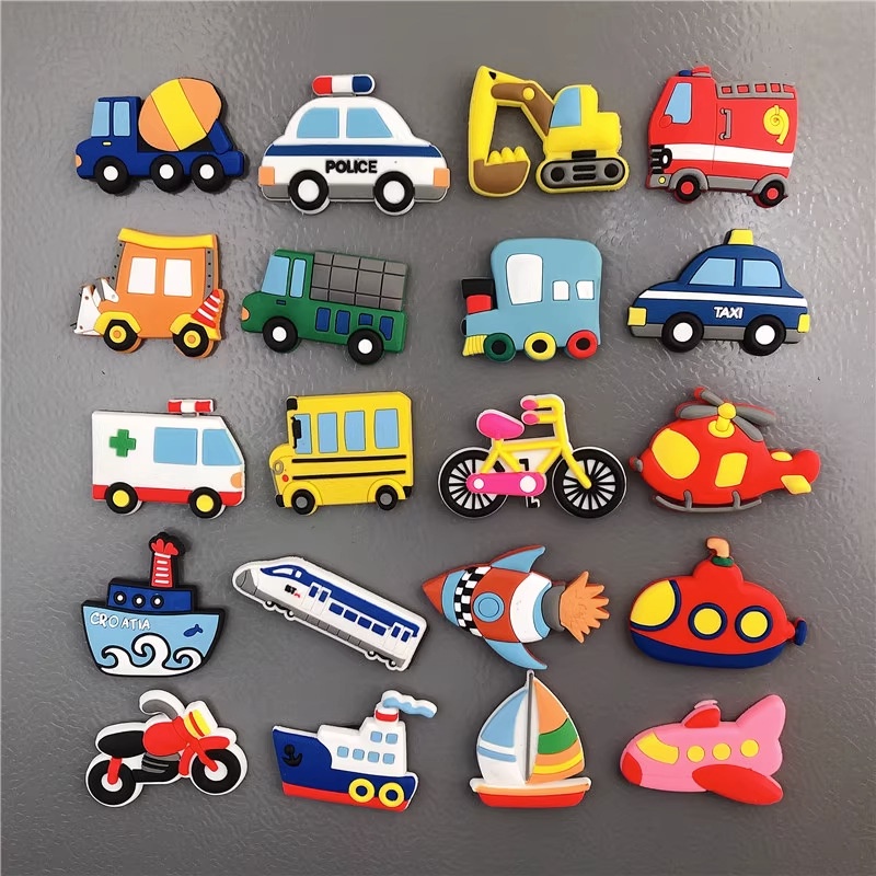 Cute Airplane Bike Jibbitz Charms for Crocs Ambulance Boat Jibitz Charm