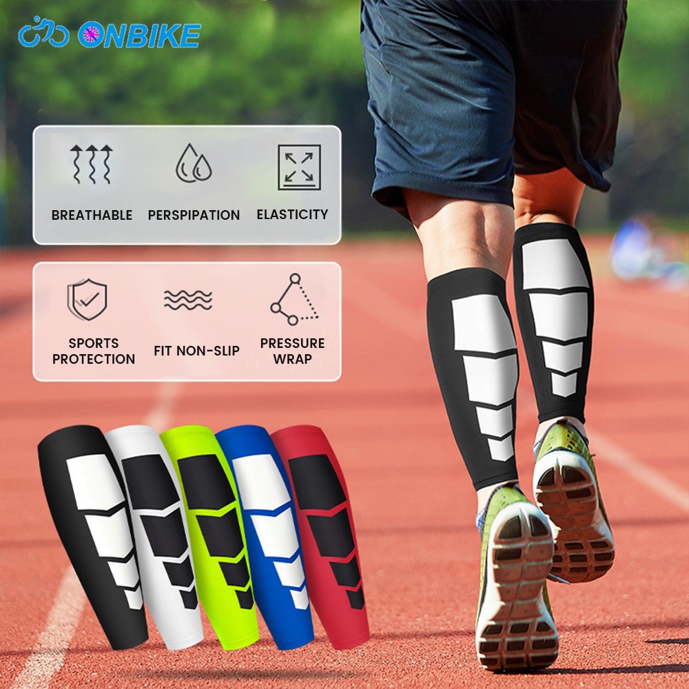 ONBIKE Leg Guard Compression Calf Sleeve Antislip Leg Protector